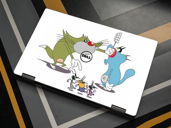 Ảnh đại diện sản phẩm Dán skin laptop mặt lưng và full phím D415